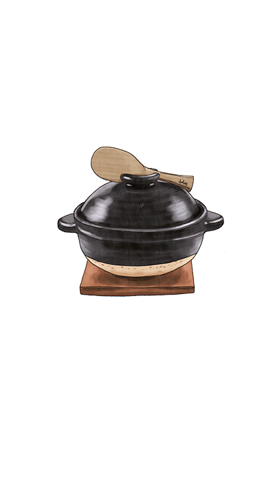 "KAMADO SAN" 5 CUP RICE COOKER DONABE CT50 - 07000